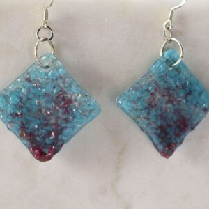 Velvet Sky Glass Earrings