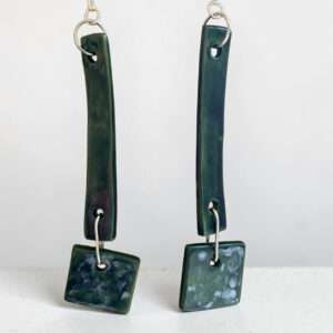 Teala Ceramic Dangle Earrings