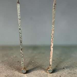 Handmade Ethiopian Opal Sterling Silver Earrings